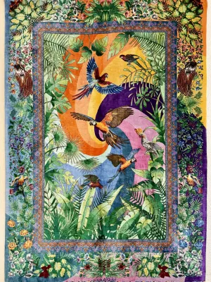 Bird Garden Design Carpet
