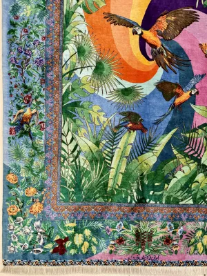 Bird Garden Design Carpet