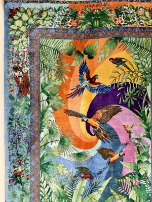 Bird Garden Design Carpet