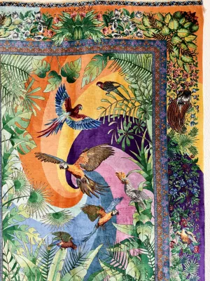 Bird Garden Design Carpet
