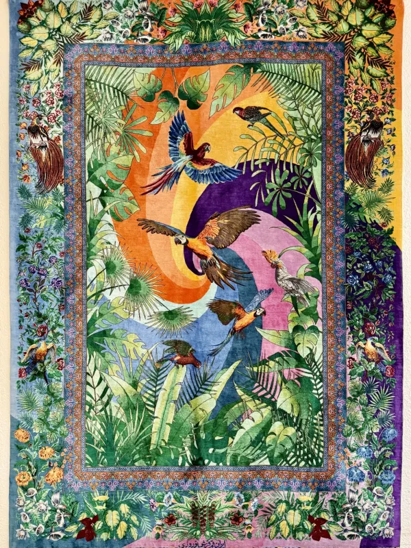 Product Bird Garden Design Carpet Image